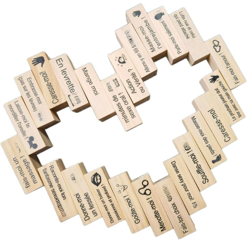 Party Games Ideas For Adults - 48PCS Sex Block Game for Adult