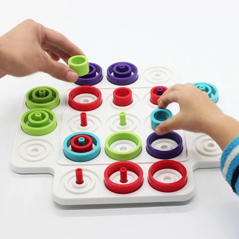 Party Games For 17 Year Olds - Circle Ferrule Puzzle Strategy Board Games