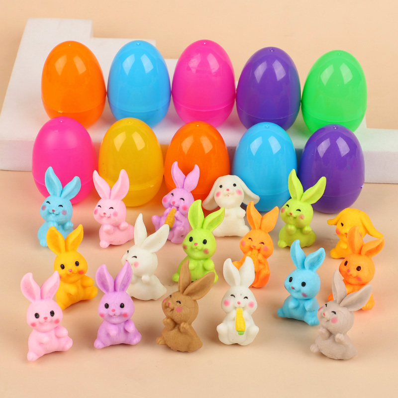 24Pcs Easter Egg With Rabbit F - đánh giá và giá Party Games No Supplies