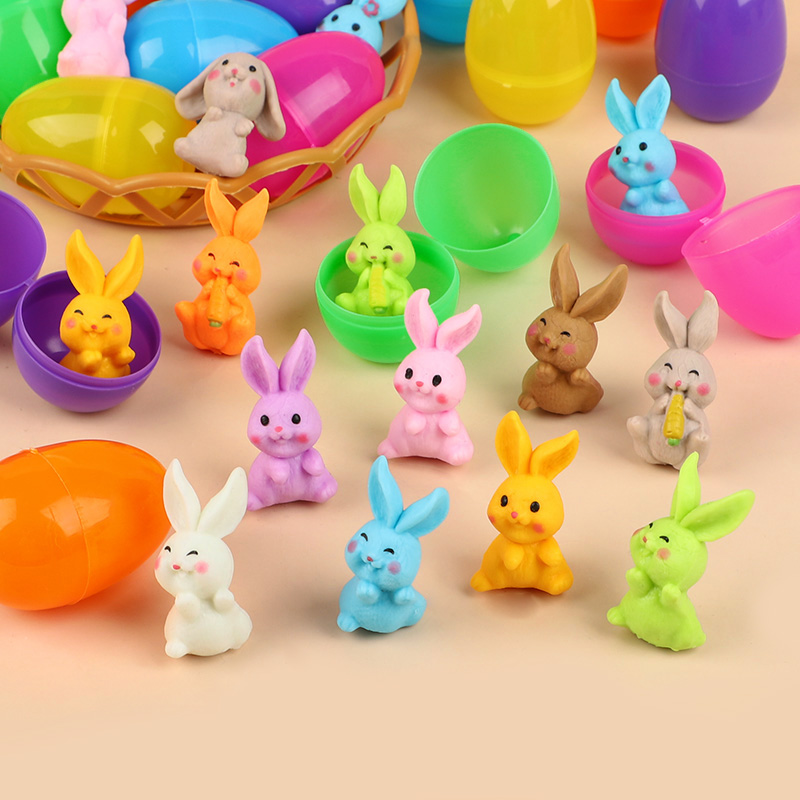 24Pcs Easter Egg With Rabbit F - đánh giá và giá Party Games No Supplies