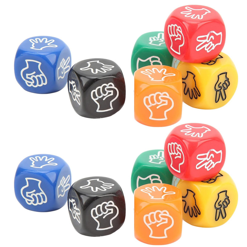 5PCS Finger Guessing Game Dice - đánh giá và giá Party Games For 17 Year Olds