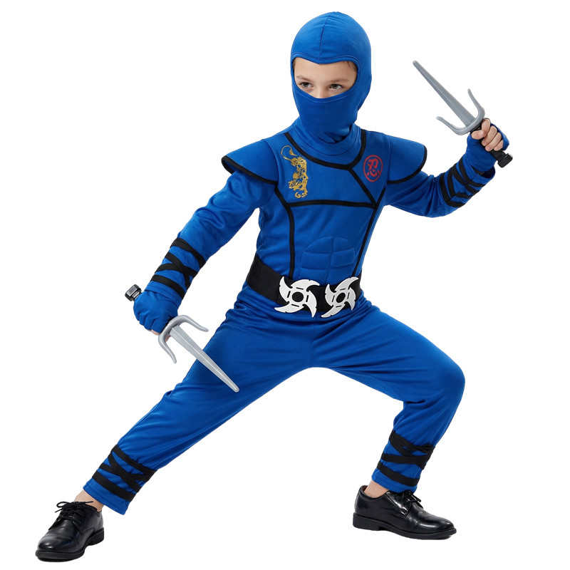 Black and Blue Ninja Costume f - đánh giá và giá Party Games Girls