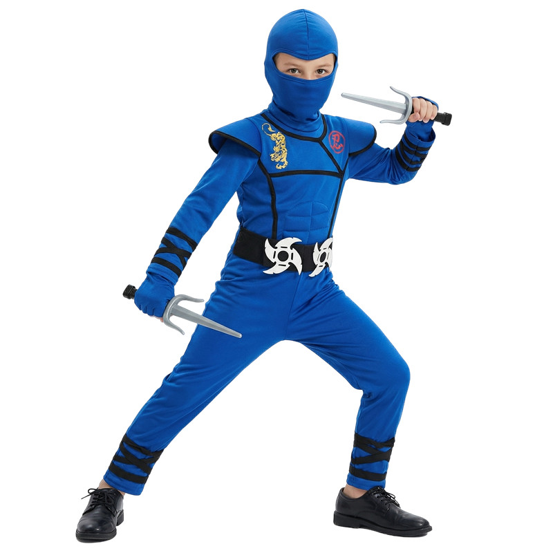 Black and Blue Ninja Costume f - đánh giá và giá Party Games Girls
