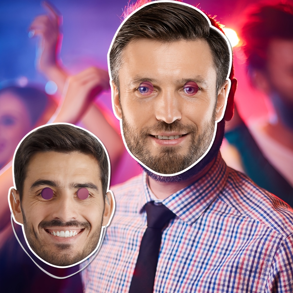 Custom Photo Face Mask Persona - đánh giá và giá Party Games Bachelorette