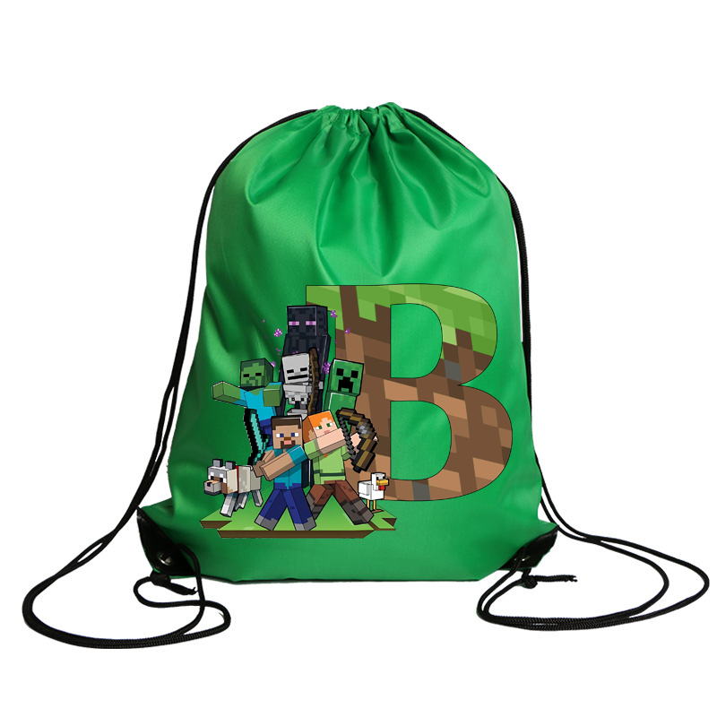 New Minecrafted Drawstring Bag - đánh giá và giá Party Games Minecraft