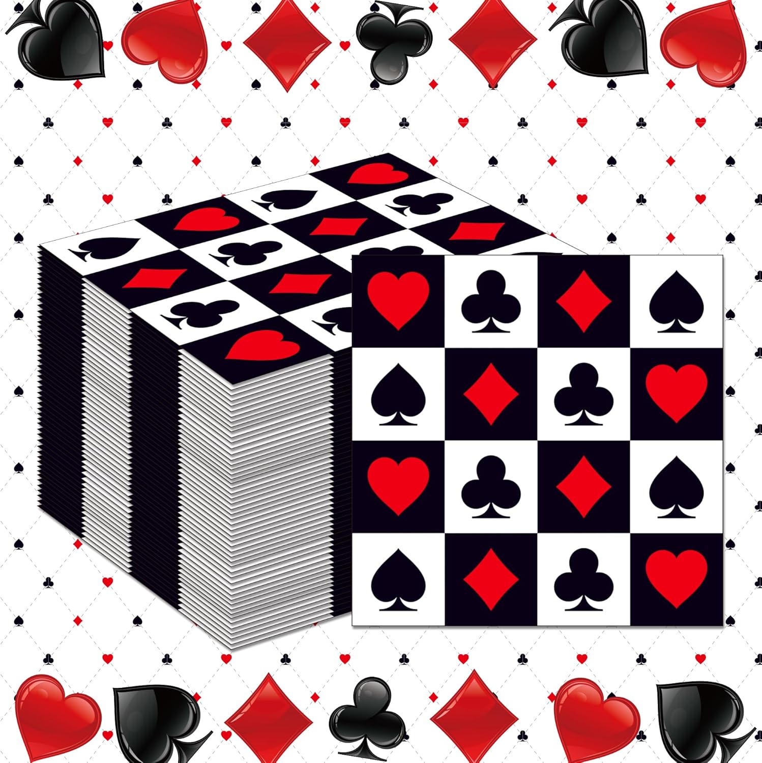 20/40/60/80 PCS Casino Theme P - đánh giá và giá Party Games No Supplies