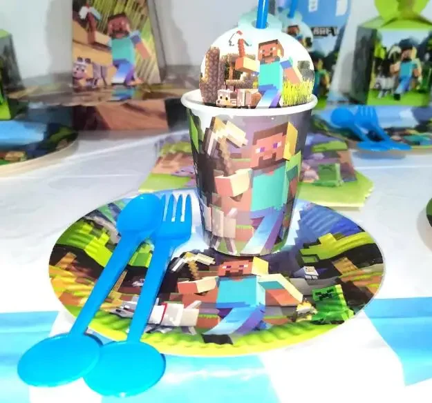 Hot Minecrafte Party Decoratio - đánh giá và giá Party Games Minecraft