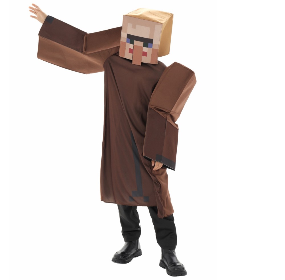 Boys Craft Villager Costume Ga - đánh giá và giá Party Games Minecraft