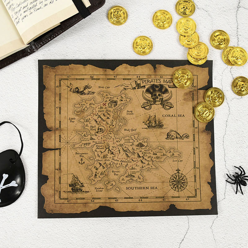 Pirate Adventure Treasure Hunt - đánh giá và giá Party Games No Supplies