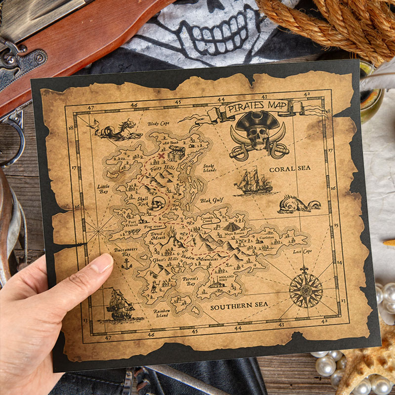 Pirate Adventure Treasure Hunt - đánh giá và giá Party Games No Supplies