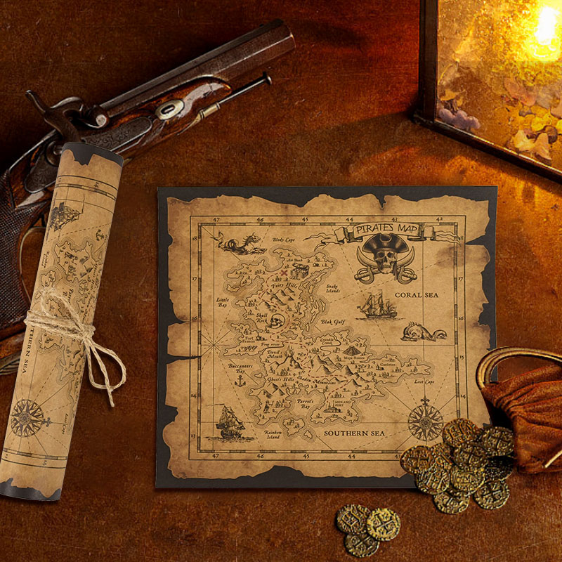 Pirate Adventure Treasure Hunt - đánh giá và giá Party Games No Supplies