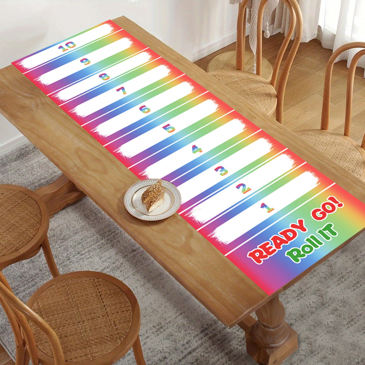 1pc Rainbow Scroll Scoring Gam - đánh giá và giá Party Games No Supplies