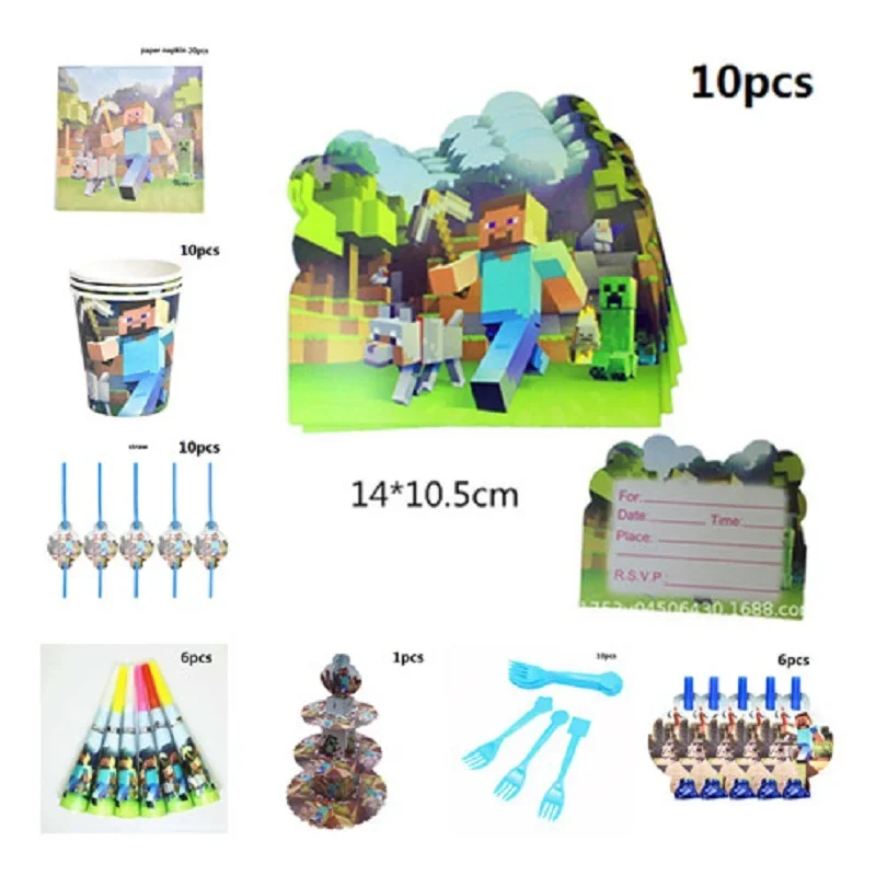 MC Pixel Paper Card Minecrafte - đánh giá và giá Party Games Minecraft