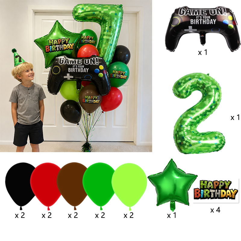 Pixel Miner Number Foil Balloo - đánh giá và giá Party Games Minecraft