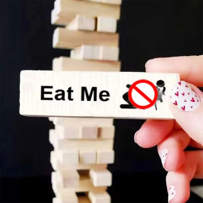 48 PCS Block Tower Game Couple - đánh giá và giá Party Games Ideas For Adults