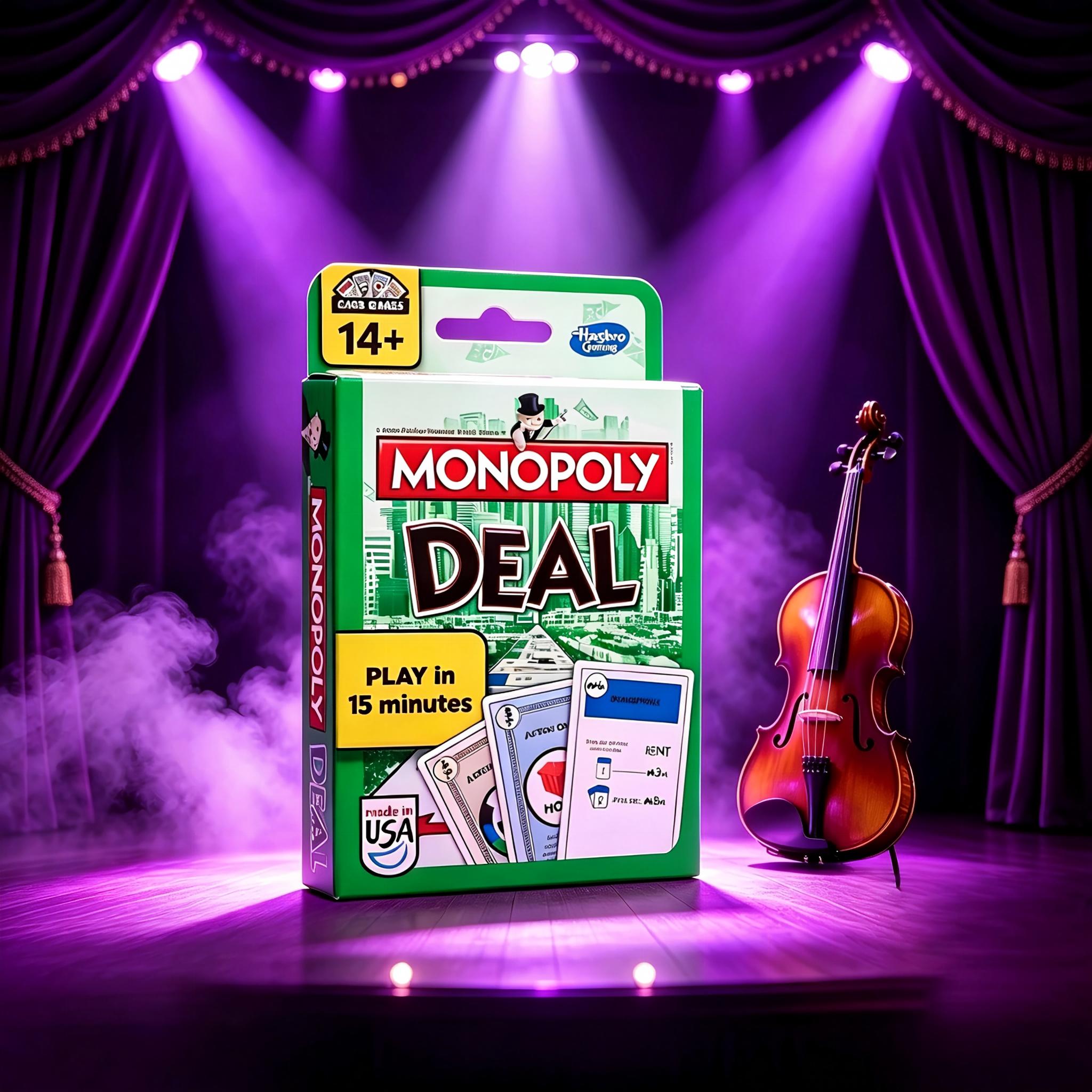 Monopoly Deal Card Game, Fast- - đánh giá và giá Hasbro Game Monopoly