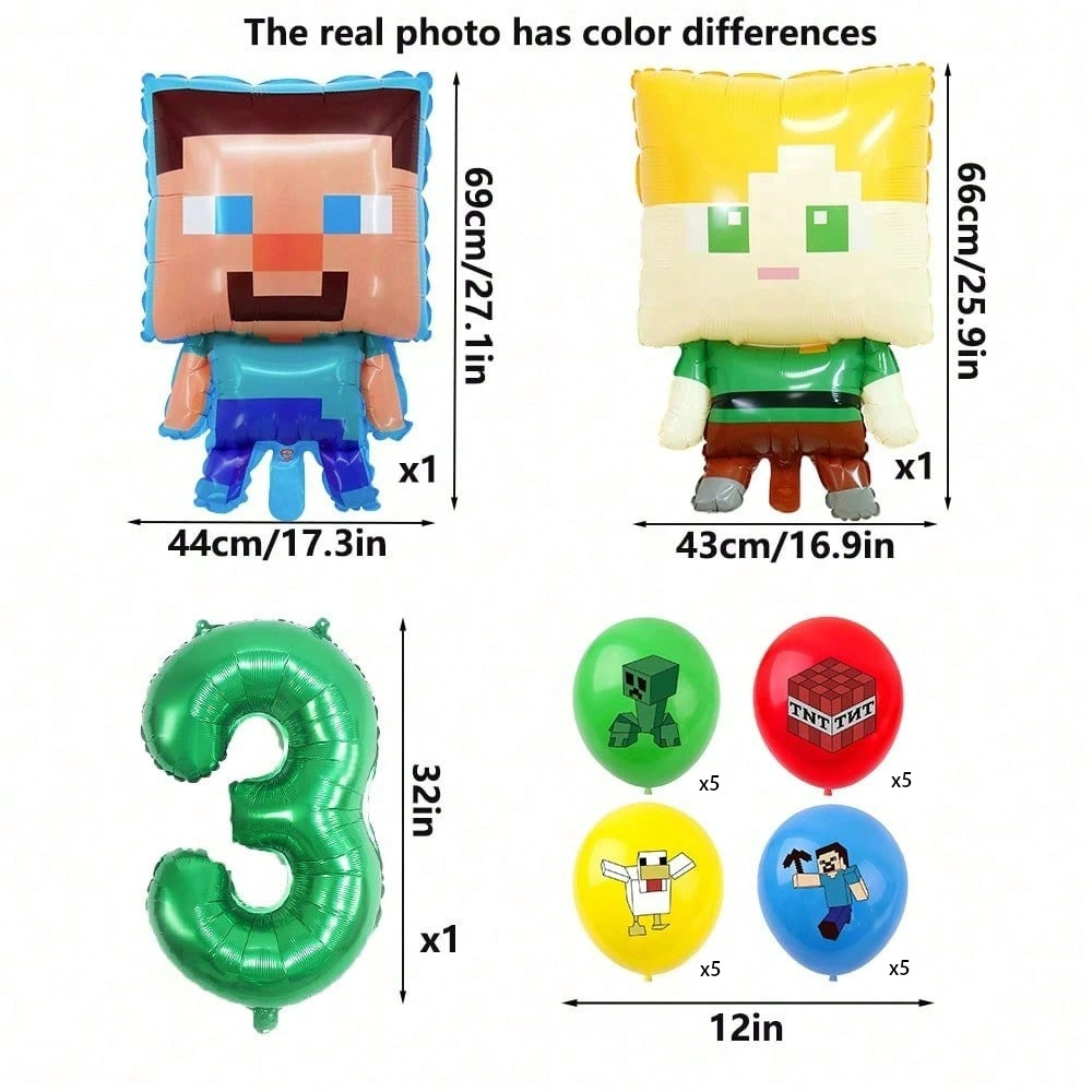 23pcs a set for Minecrafte Pix - đánh giá và giá Party Games Minecraft