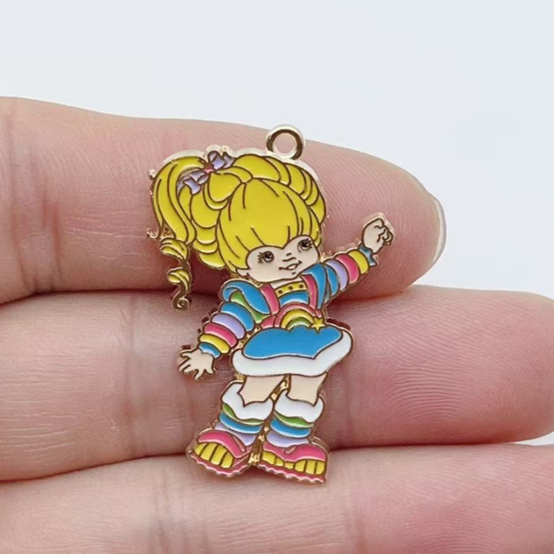 10pcs Cute Little Girl Enamel  - đánh giá và giá Party Games Girls