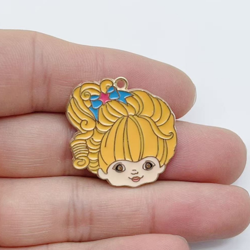 10pcs Cute Little Girl Enamel  - đánh giá và giá Party Games Girls