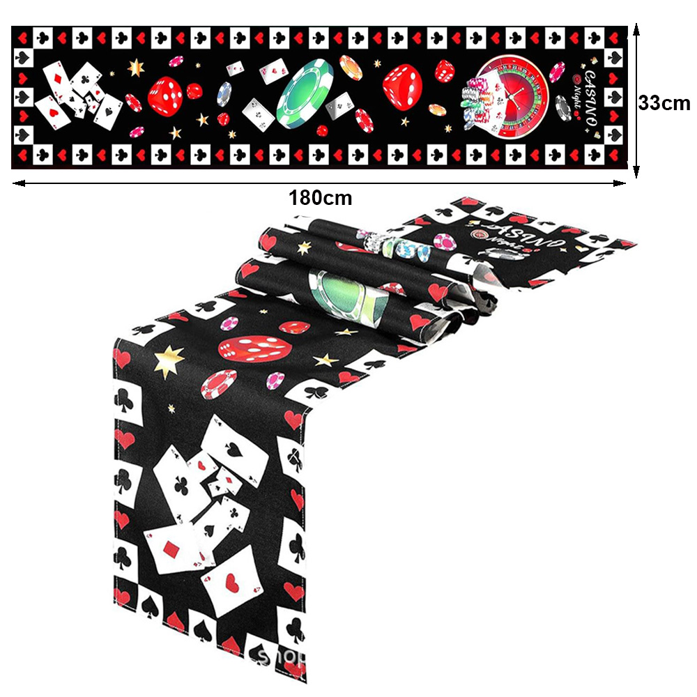 Poker Casino Decorations Table - đánh giá và giá Party Games No Supplies